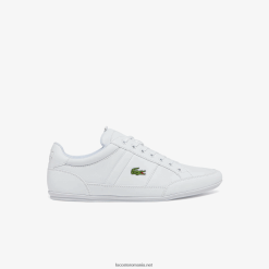 Lacoste adidasi chaymon sintetici si piele 0H6PD41867 bărbați alb 21 g