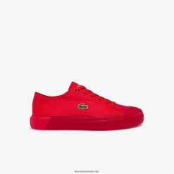 Lacoste adidași de pânză gripshot tonuri 0H6PD42748 femei roșu roșu rr1