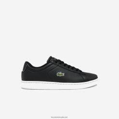 Lacoste adidași din piele carnaby bl 0H6PD41816 bărbați alb-negru 312