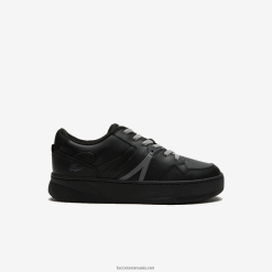Lacoste adidași din piele l005 0H6PD41824 bărbați negru 02h