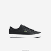 Lacoste adidași din piele powercourt 0H6PD41702 bărbați alb-negru 312