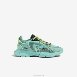 Lacoste adidasi l003 neo textil 0H6PD42679 femei turcoaz/bleumarin b22