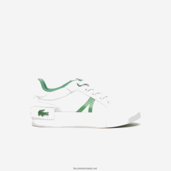 Lacoste adidasi l004 din material textil 0H6PD42933 sugari alb/verde 082