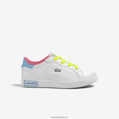 Lacoste adidasi powercourt sintetici color-pop 0H6PD42931 sugari alb/verde 082