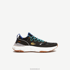 Lacoste adidasi re-confort sintetici si textile 0H6PD41835 bărbați alb-negru 454