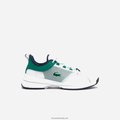 Lacoste ag-lt21 pantofi de tenis din material textil 0H6PD41903 bărbați alb/verde 082