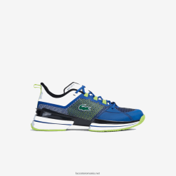 Lacoste ag-lt21 pantofi tenis ultra textile 0H6PD41894 bărbați albastru negru 2m7