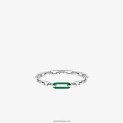 Lacoste ansamblu brățară 0H6PD42197 femei argintiu și verde 041