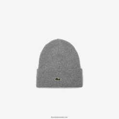 Lacoste căciulă de lână 0H6PD42294 bărbați gri chine yrd