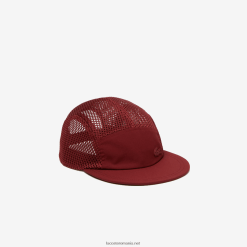 Lacoste capac de crocodil din silicon 0H6PD41921 bărbați bordeaux zs1