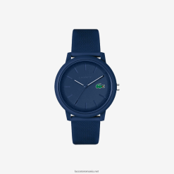 Lacoste Ceas cu curea din silicon albastru 12.12 0H6PD42204 bărbați albastru 000