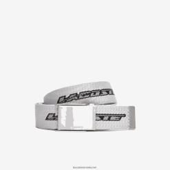 Lacoste curea cu imprimeu logo în contrast 0H6PD41959 bărbați calluna ciment noir l91