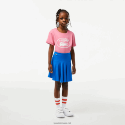 Lacoste fusta mini stretch 0H6PD43097 fetelor albastru kxb