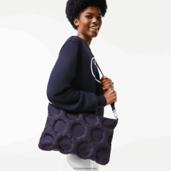 Lacoste geantă crossover căptușită cu efect de minge de golf 0H6PD42866 femei abimes l24