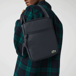 Lacoste geantă crossover lcst medium cu fermoar petit pique 0H6PD42012 bărbați eclipsa b88
