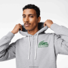Lacoste hanorac cu fermoar din lână neperiată 0H6PD4322 bărbați grey chine cca