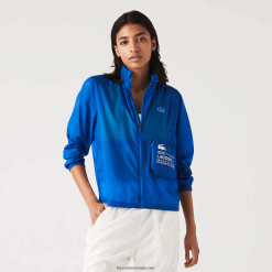 Lacoste jachetă sport, impermeabilă, împachetabilă 0H6PD42618 femei albastru k1q