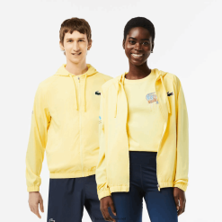 Lacoste jachetă sport miami ediție deschisă 0H6PD4397 bărbați galben 107