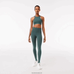 Lacoste jambiere cu etrier 0H6PD42540 femei verde 5hx