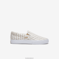Lacoste jump serve textile slip on 0H6PD41855 bărbați alb și alb 03a