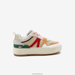 Lacoste l002 iarna pantofi exterior piele 0H6PD42727 femei gri verde 1s4