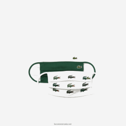 Lacoste l.12.12 măști de față din bumbac pachet de 3 0H6PD42290 bărbați verde alb 2bt