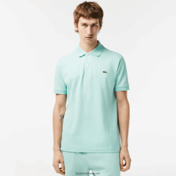 Lacoste original l.12.12 polo 0H6PD4123 bărbați mentă lgf