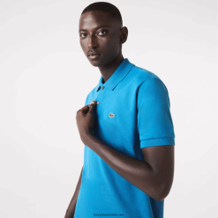 Lacoste original l.12.12 polo 0H6PD41285 bărbați albastru gh9