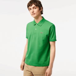 Lacoste original l.12.12 polo 0H6PD4156 bărbați verde l94