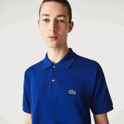 Lacoste original l.12.12 polo 0H6PD4875 bărbați bdm albastru