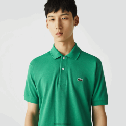 Lacoste original l.12.12 polo 0H6PD4884 bărbați verde ldm