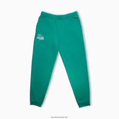 Lacoste pantaloni de jogging din bumbac cu branding crocodil 0H6PD41094 bărbați verde hd2