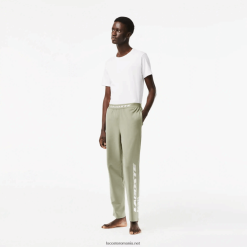 Lacoste pantaloni de sport cu marcă 0H6PD4545 bărbați verde kaki g21