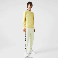 Lacoste pantaloni de sport de marcă slim fit 0H6PD4974 bărbați galben 6gd