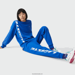 Lacoste pantaloni de sport de marcă slim fit 0H6PD4975 bărbați albastru k1q