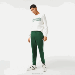 Lacoste pantaloni de sport din lână, cu tăiere conică 0H6PD41024 bărbați verde 132