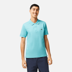 Lacoste polo original l.12.12 slim fit 0H6PD4201 bărbați turcoaz bvg