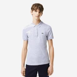 Lacoste polo original l.12.12 slim fit 0H6PD4766 bărbați grey chine cca