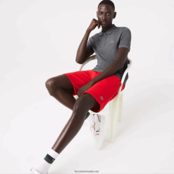 Lacoste polo original l.12.12 slim fit 0H6PD4937 bărbați grey chine e8g