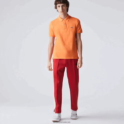 Lacoste polo original l.12.12 slim fit 0H6PD4943 bărbați portocaliu npb