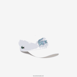 Lacoste șapcă sport miami ediție deschisă 0H6PD42186 bărbați alb 001