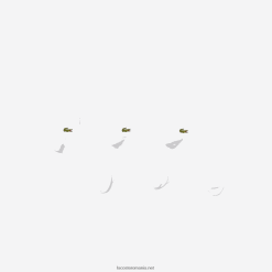 Lacoste șosete sport decoltate, pachet de 3 0H6PD4511 bărbați alb z92