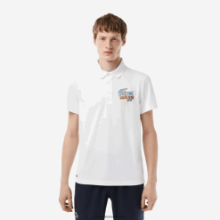 Lacoste sport miami open edition pique polo 0H6PD4205 bărbați alb 001