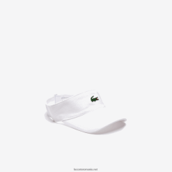 Lacoste sport pique și vizor de tenis din lână 0H6PD42247 bărbați alb 001
