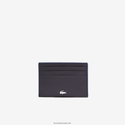 Lacoste suport de card fitzgerald din piele 0H6PD42049 bărbați magnet lazuli g74