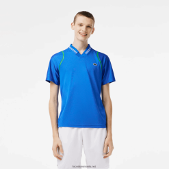 Lacoste tenis x daniil medvedev polo 0H6PD4234 bărbați albastru kxb