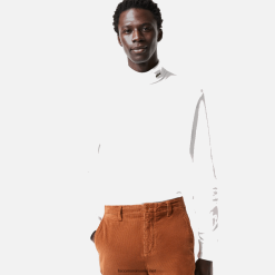 Lacoste tricou cu guler din bumbac organic 0H6PD4803 bărbați alb 001