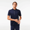 Lacoste tricou sport de golf polo 0H6PD4596 bărbați bleumarin alb 525