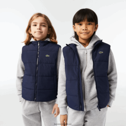 Lacoste vestă hidrofugă 0H6PD43213 copii bleumarin 166
